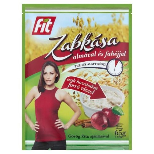 Fit Reggeli Zabkása 65 gr. Alma-Fahéj