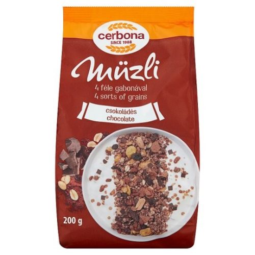 Cerbona csokis müzli 200 g