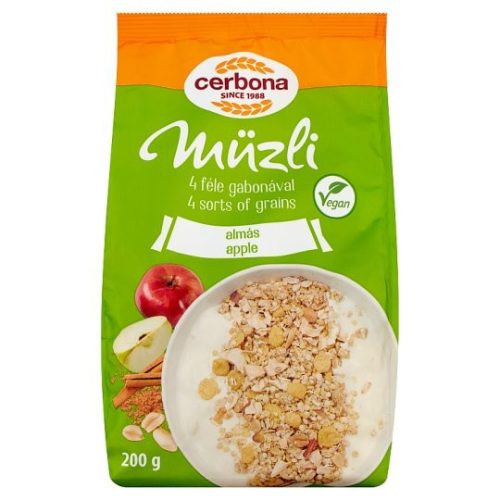 Cerbona almás müzli 200 g