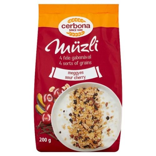 Cerbona meggyes müzli 200 g