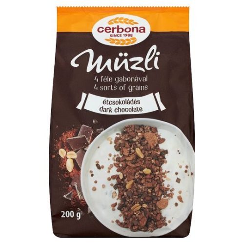 Cerbona étcsokis müzli 200 g