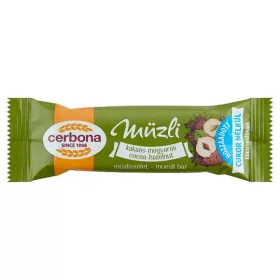 Cerbona szelet 20 gr. Kakaós-Mogyorós