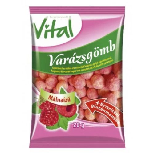 Karamell vital varázsgömb málnás 20 g