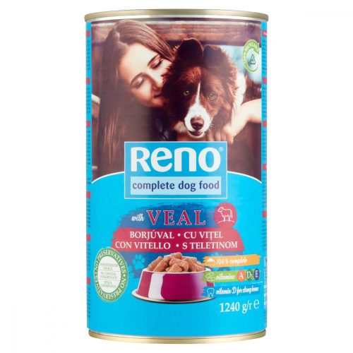 Reno Kutyakonzerv 1240 gr. Borjú