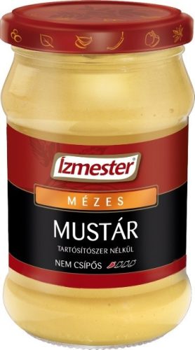 Ízmester Mézes mustár nem csípős 310 g