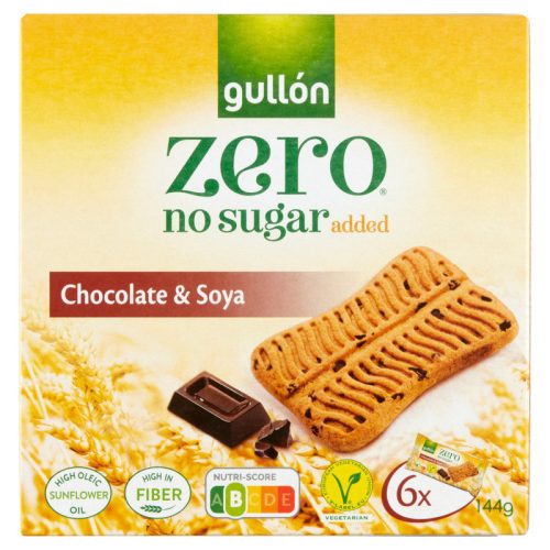 Gullon Snack Csokis Keksz 144 Gr.