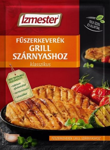 Ízmester fűszerkeverék grill szárnyashoz klasszikus 30 g