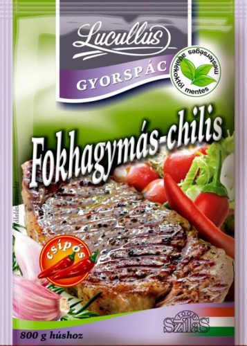 Lucullus fokhagymás-chilis gyorspác csípős fűszerkeverék 35 g