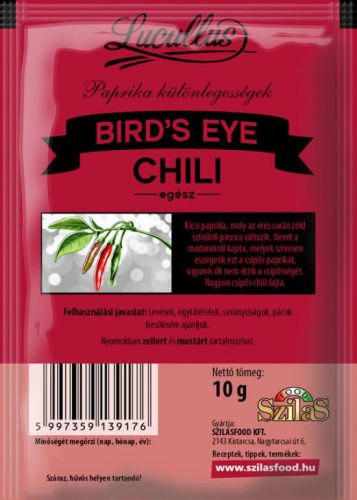 Lucullus Bird's eye chili egész 8 gr