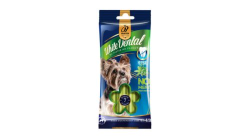 Buster herbal dental stick kutya fogtisztító, marhahúsliszttel 110g Small - 5-10 kg