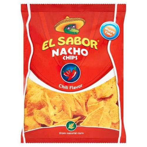 El Sabor chili ízesítésű nacho chips 100 g