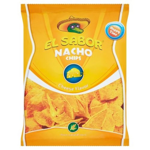 El Sabor sajtos ízesítésű nacho chips 100 g