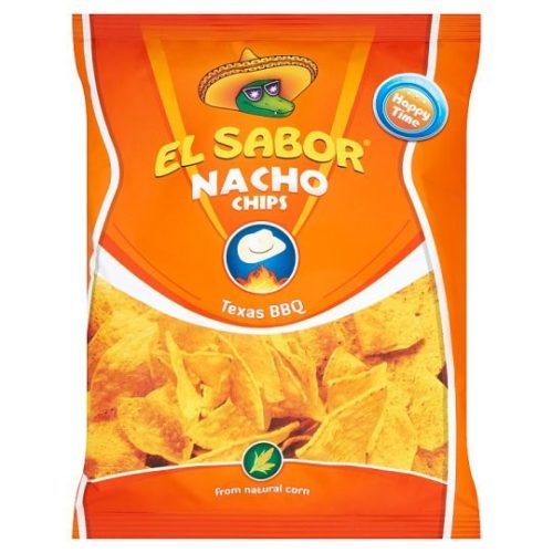 El Sabor Nacho Chips 100 gr. BBQ