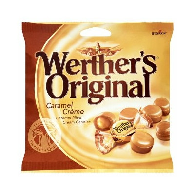 Werther's Original Caramel Creme Karamell Krémmel Töltött cukorka 80 g