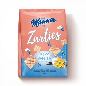 Manner Zarties Milk-Vanilla 200 g