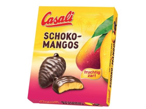 Casali Schoko Csokoládéba mártott mangós habcukorka 150G