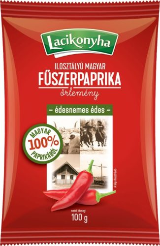 Lacikonyha II. osztályú édesnemes édes magyar fűszerpaprika őrlemény 1000 g