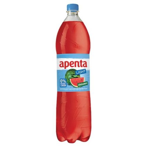 Apenta Light görögdinnye ízű enyhén szénsavas üdítőital édesítőszerekkel 1,5 l