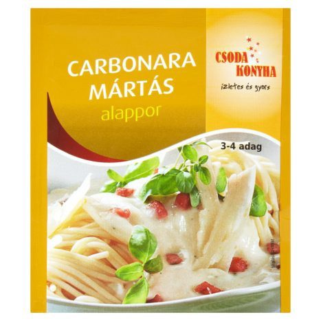 Csoda Konyha Carbonara mártás alappor 26 g