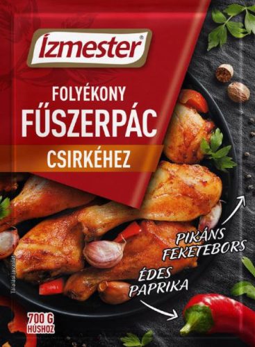 Ízmester folyékony fűszerpác csirkéhez 80 ml