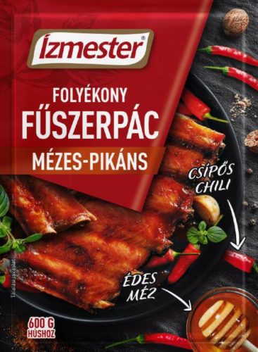 Ízmester folyékony fűszerpác mézes-pikáns 80 ml