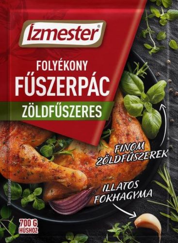 Ízmester folyékony fűszerpác zöldfűszeres 80 ml