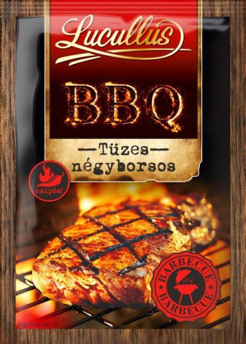 Lucullus BBQ tüzes-négyborsos csípős fűszerkeverék 25 g