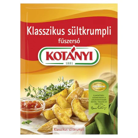 Kotányi Klasszikus sültkrumpli füszersó 20 g