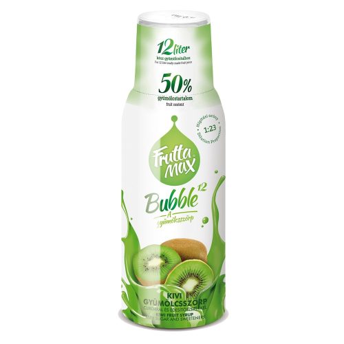 FruttaMax Bubble12 Kiwi ízű szörp 500 ml