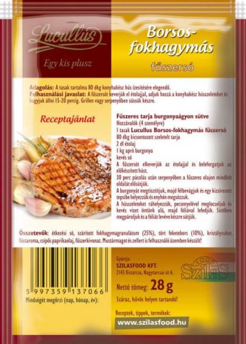 Lucullus Borsos-fokhagymás fszsó 28 g