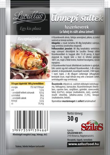 Lucullus Ünnepi sültek fszk. 30 g
