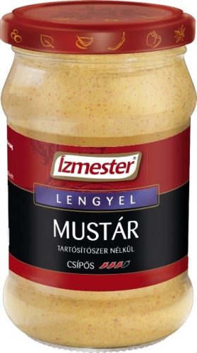 Ízmester Lengyel mustár csípős 288 g