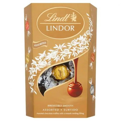 Lindt Lindor Assorted praliné golyó válogatás 200 g