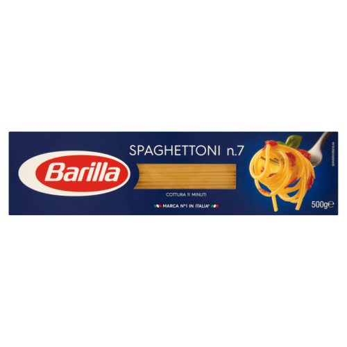 Barilla tészta 500 gr. Spaghettoni