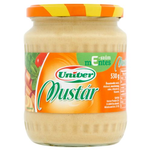 Univer mustár 530 g