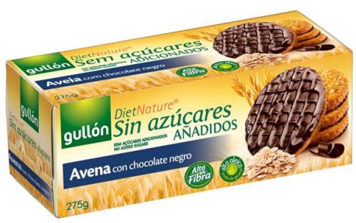 Gullon Digestive Avena zabpelyhes keksz étcsokival 275 g