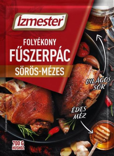 Ízmester folyékony fűszerpác sörös-mézes 80 ml