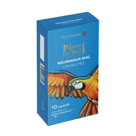 Nero Nobile Nicaragua Nespresso kompatibilis kávékapszula 10 x 5,6 g (56 g)