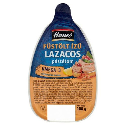 Hame Lazacos füstölt ízű pástétom 105gr.