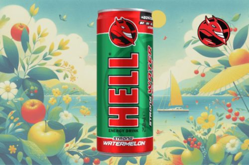 Hell Energiaital Strong Watermelon 250ml