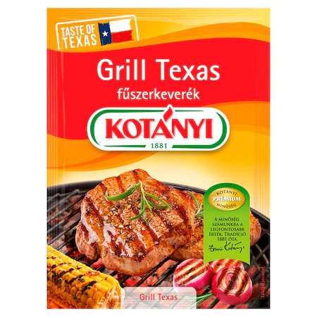 Kotányi Grill Texas fűszerkeverék 25 g