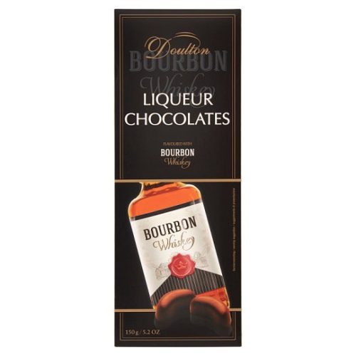 Doulton Bourbon Whiskey Likőrrel Töltött Csokoládé Praliné 150g