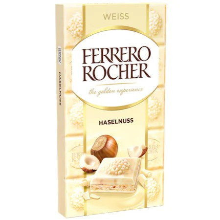 Ferrero Rocher mogyorós fehércsokoládé 90 g