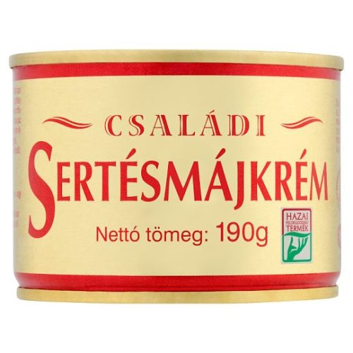 Szegedi családi sertésmájkrém 190 g