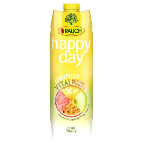 Rauch Happy Day Immun Vital vegyes gyümölcsnektár 2 vitaminnal 1 l