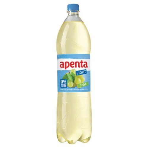 Apenta Light szőlő üdítőital enyhén szénsavas ásványvízzel 1,5 l