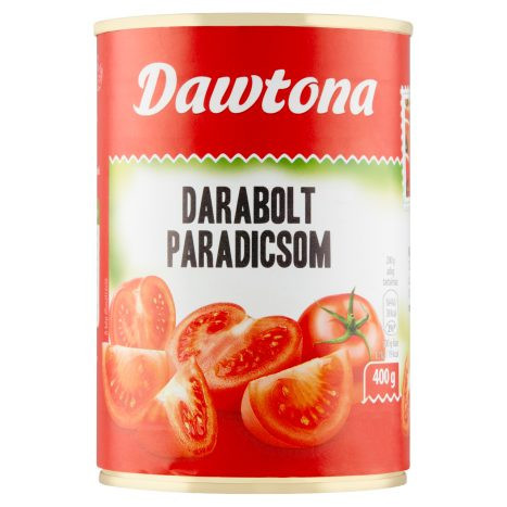 Dawtona hámozott, darabolt paradicsom 400 g