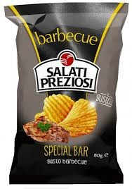 Salati Preziosi Chips BBQ 80 gr