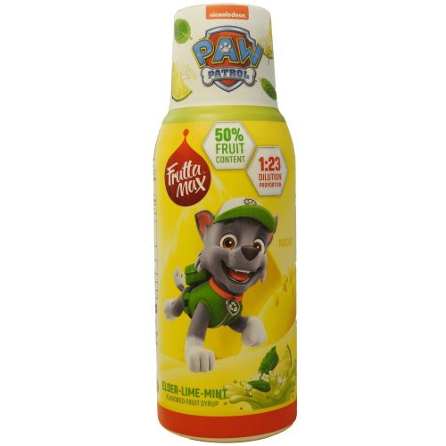 FruttaMax Paw Patrol Bodza-lime-menta ízű szörp 500 ml