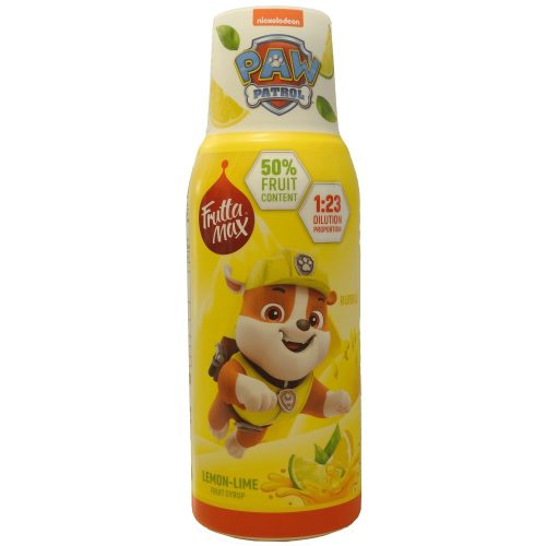 FruttaMax Paw Patrol Citrom-lime ízű szörp 500 ml